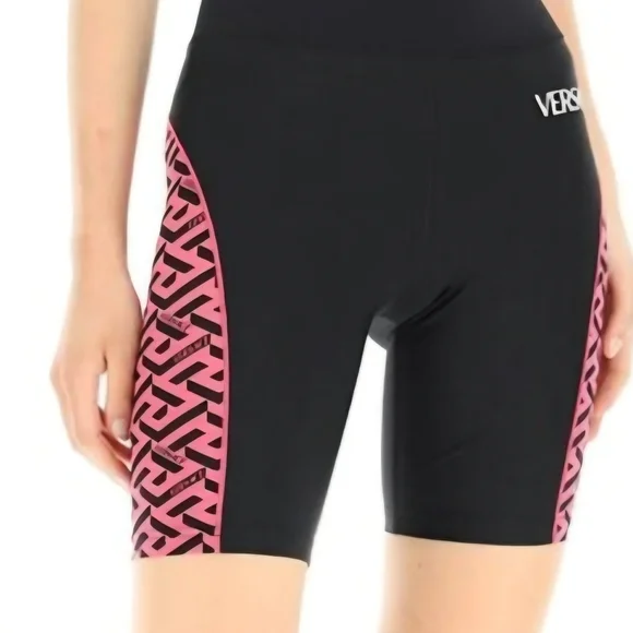 VERSACE Greca Signature Sports Bra & Versace Cycling Shorts SET (2 PIECES) NWT - Picture 8 of 15